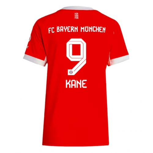 Billige Fotballdrakt Bayern Munich Harry Kane #9 Replika Hjemmedrakt Dame 2025-26 Kortermet Billige Fotballdrakt Bayern Munich Harry Kane #9 Replika Hjemmedrakt Dame 2025-26 Kortermet